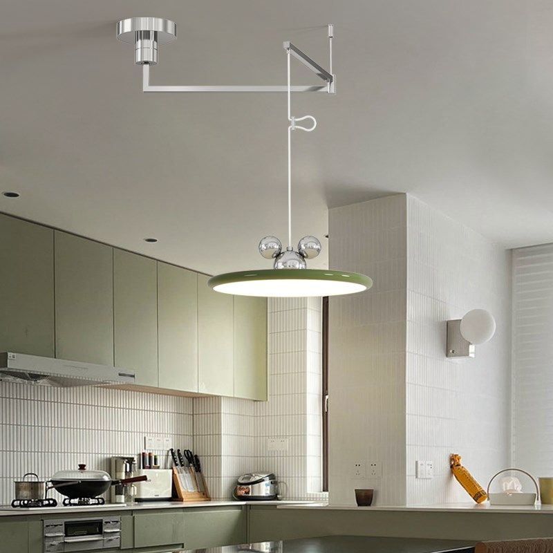 现代摇臂移位全光谱吊灯高级感吧台书桌高显指护眼吊灯,家装灯饰光源,餐厅吊灯,淘宝优惠券,粉丝福利购,淘宝优惠卷