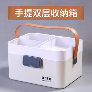 手提双层茶具箱分格类水杯建盏防撞收纳便携车载旅行塑料防尘户外