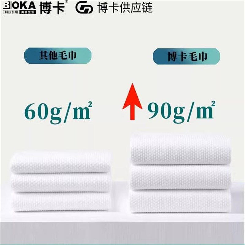 博卡美容院一次性加厚毛巾美发店护理毛巾洗脸巾足浴巾美业专用毛