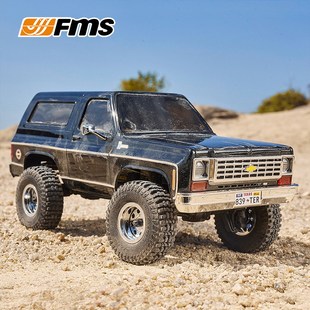 24仿真雪佛蘭K5 FCX24攀爬車遙控電動雙速門橋越野車SUV FMS