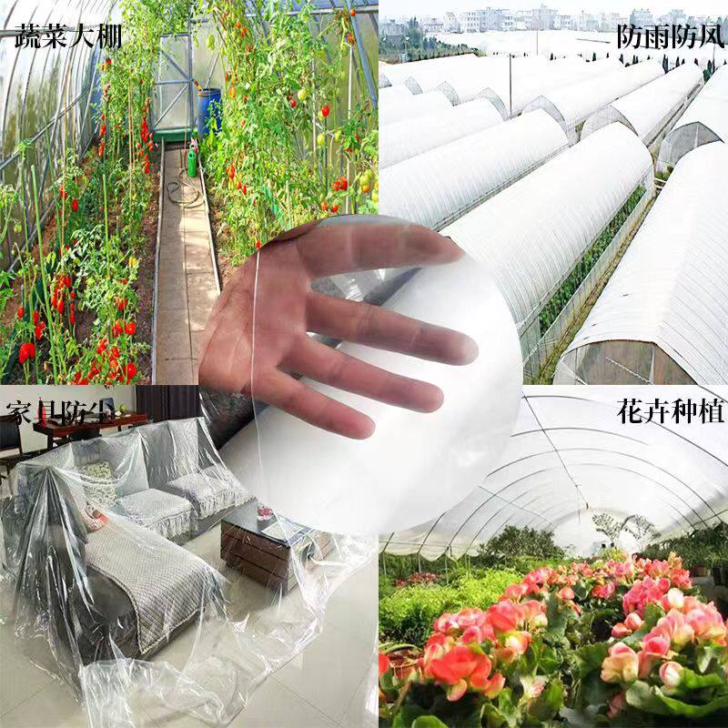塑料布整卷防水塑料膜加厚抗老化大棚膜包膜封防雨布