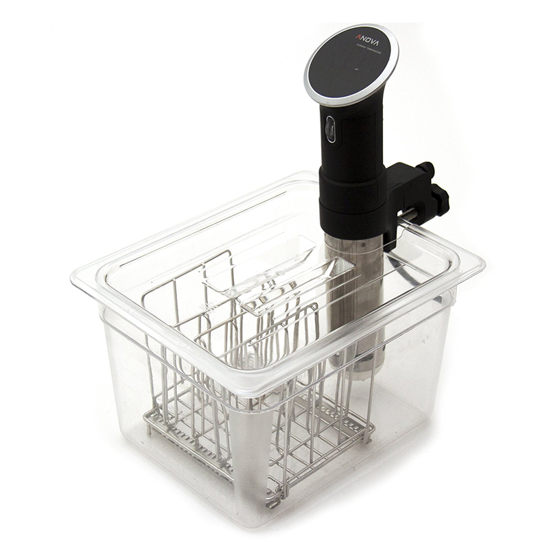 美國低温慢煮机anova水箱Sous Vide浴盆烹饪棒鍋带盖开孔家用商用