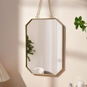 颜值镜圆形梳妆台镜子壁挂式 厕所浴室镜镜子挂墙