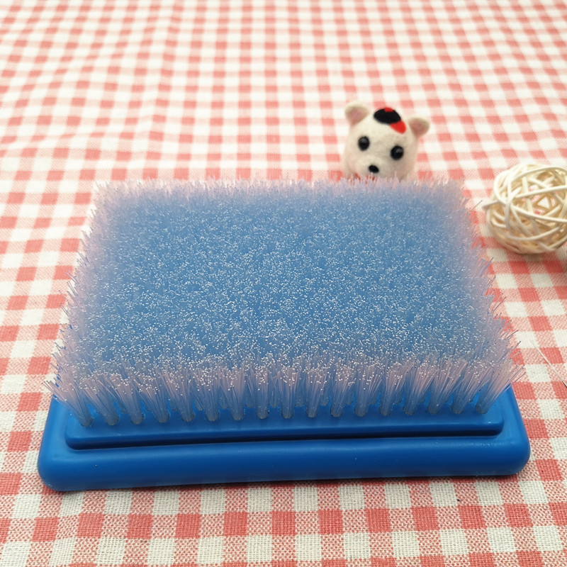 羊毛毡戳戳乐针毡底刷垫工作台戳针手工diy专用工具大号刷