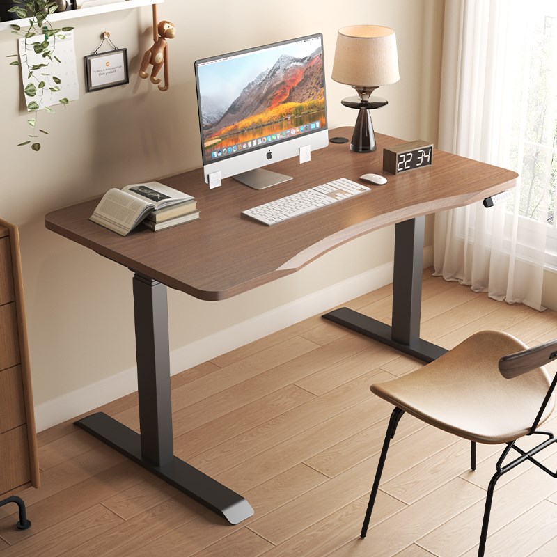 爱美卓电动升降桌办公桌电脑学习桌TiMOTION双电机桌架书桌BX2