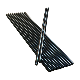 黑色热熔胶棒mm高粘热溶胶黑色胶条胶枪黑色接发专用胶棒