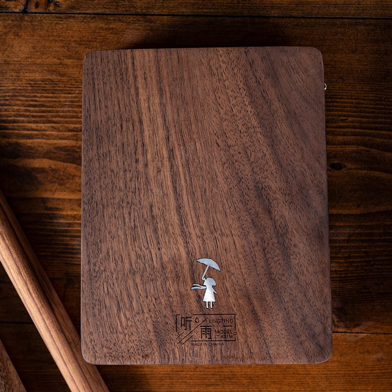 比三呆弹吉他21音拇指琴聆听板式听雨卡林巴琴便携曲谱