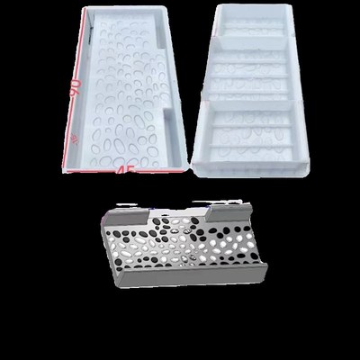 菜地沟板塑料模具鹅卵石格子防滑全园水泥模具庭院直通