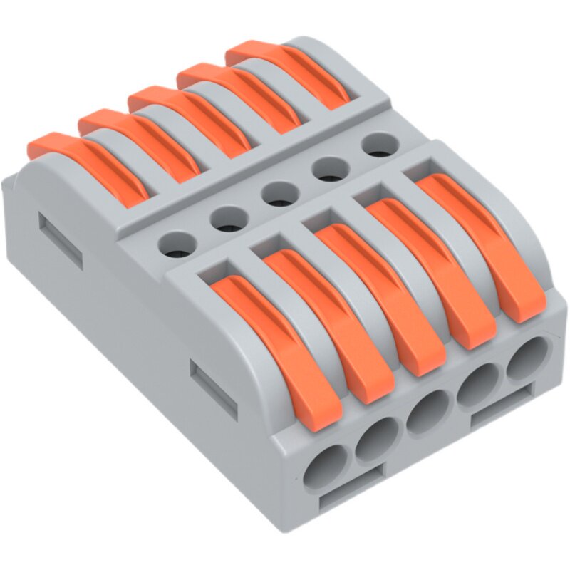 快速对接端子建筑师接线端子电工家装电线五进五出分线