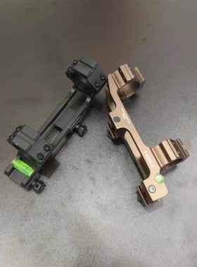 水平仪镜桥连体软蛋*速瞄十字全金属多功能支架一体镜桥