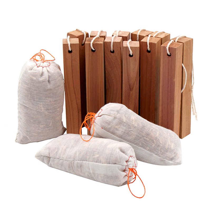 雪松木樟脑丸进口香樟木衣柜防霉防虫衣物防潮卫生球家用防蛀去味