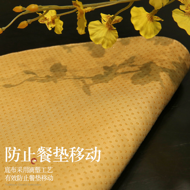 新刺绣布艺西餐垫桌盘垫瓶垫烟灰缸垫防滑茶几杯垫,居家布艺,餐垫,淘宝优惠券,粉丝福利购,淘宝优惠卷