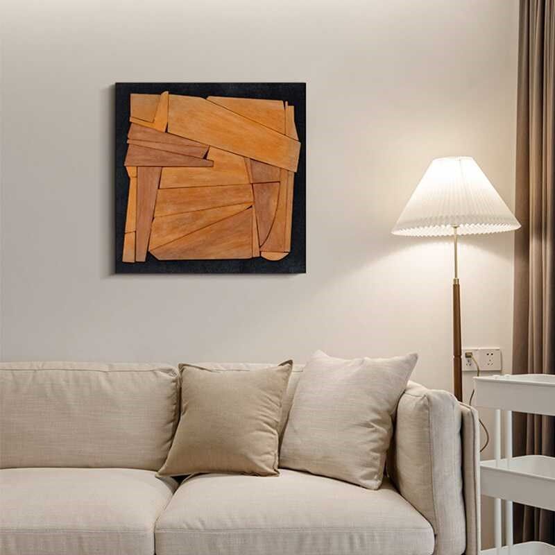 黑石 中古风卧室床头装饰画级感客厅沙发背景墙挂画民宿玄关画,家居饰品,现代装饰画,淘宝优惠券,粉丝福利购,淘宝优惠卷