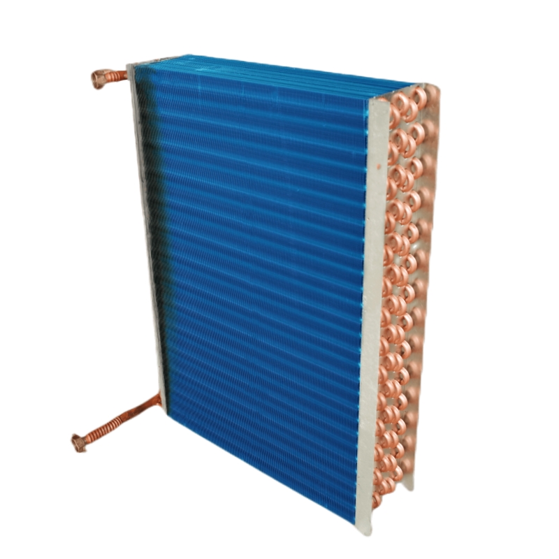 柜机水空调换热器表冷器冷凝蒸发器立柜式明装风机盘管水冷换热芯