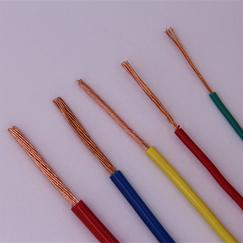 电线BR 1    平方 单芯多股铜芯家装阻燃软电线