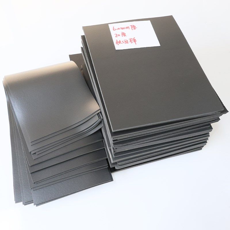 罗杰斯PORON聚氨酯泡棉高弹力超软减震缓冲隔热密封黑色海绵垫片