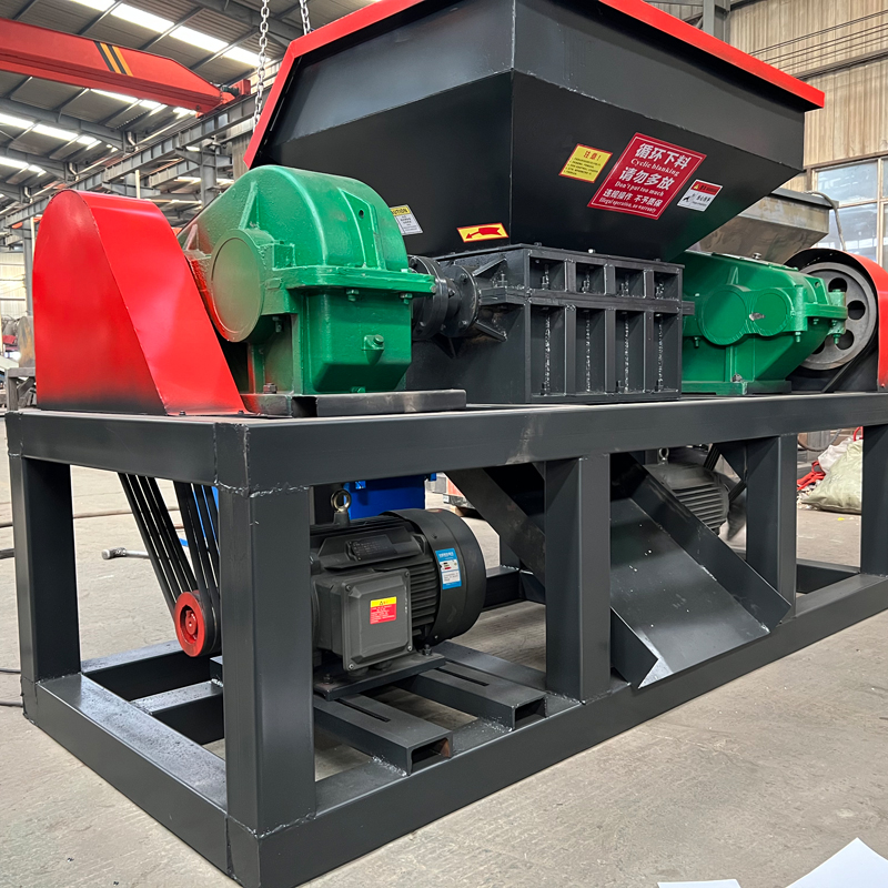 多功能撕碎机废旧金属生活垃圾塑料单轴大型工业建筑钢筋破碎机