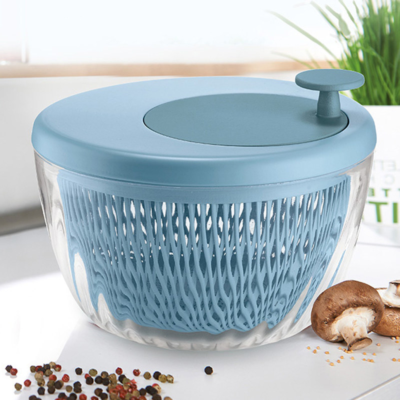 uzzini蔬菜脱水器家用创意甩水沥水篮洗菜盆手动旋转甩干机,厨房/烹饪用具,手动果蔬脱水器/甩水器,淘宝优惠券,粉丝福利购,淘宝优惠卷