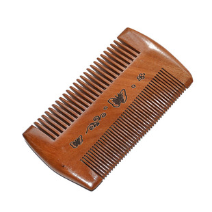 梳头发的篦子除头虱老式加密天然老桃木梳子木梳女防脱发防静电