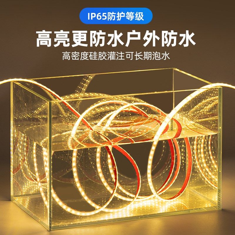 24v低压灯带led超亮工地隧道地下室工程户外水下照明防水灯条白光,家装灯饰光源,室内LED灯带,淘宝优惠券,粉丝福利购,淘宝优惠卷