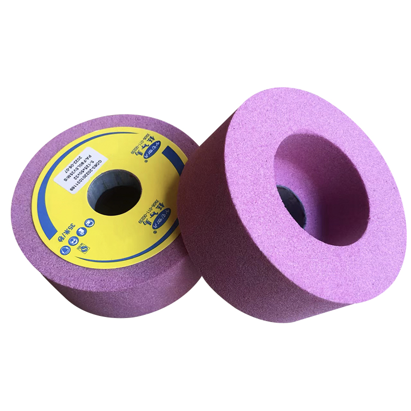 倒角陶瓷白刚玉铬刚玉单面凹白色红色磨刀机倒角机砂轮磨盘沙轮片