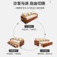 实木沙发床可伸缩折叠客厅小户型两用多功能1.8米新款 沙发储物床