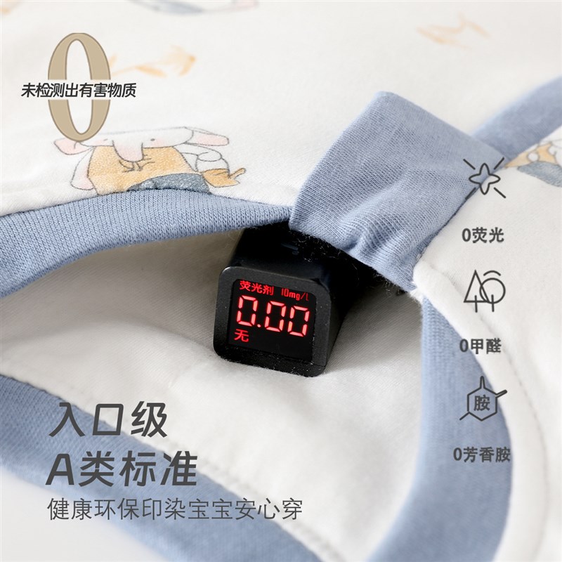 初生婴儿a类睡袋秋冬款120g夹棉衣服1-3岁男女宝宝保暖防踢被