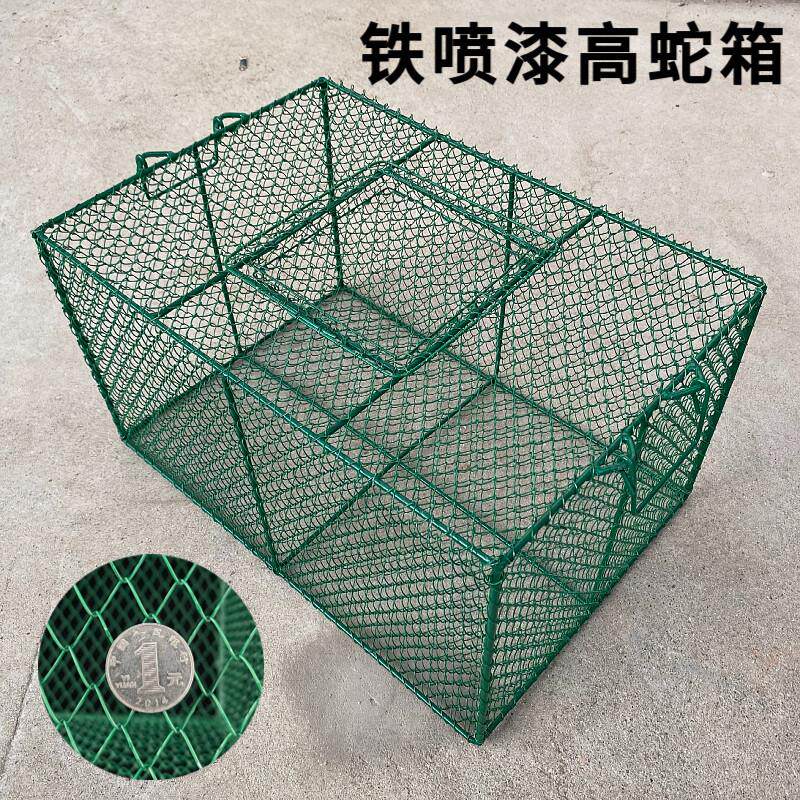 铁笼子长方形舌铁丝笼户外装舌丝网鸡鸭鹅兔子笼酒店海鲜饭店专用