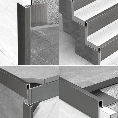 金属收边台阶楼梯包边止滑条瓷砖大理石墙面防撞护条收边条