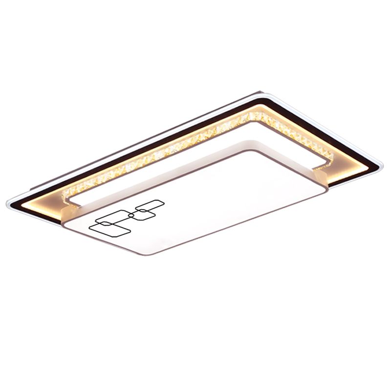 新款客厅大灯大气超亮平板吸顶卧室子母中山灯具全屋餐