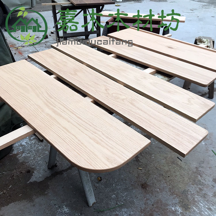 红橡木实木板材 定制台加工窗台楼梯踏步板木方料餐桌面