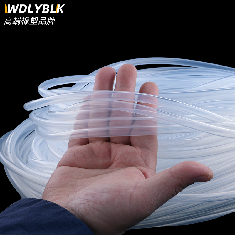 整卷硅胶管硅橡胶耐高温软管蠕动泵透明食品级防冻耐热饮水机水管