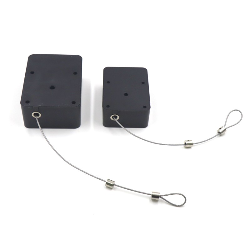 热销新款强力伸缩卷线器 灯饰悬挂停顿卡位自动回缩钢丝绳收线盒