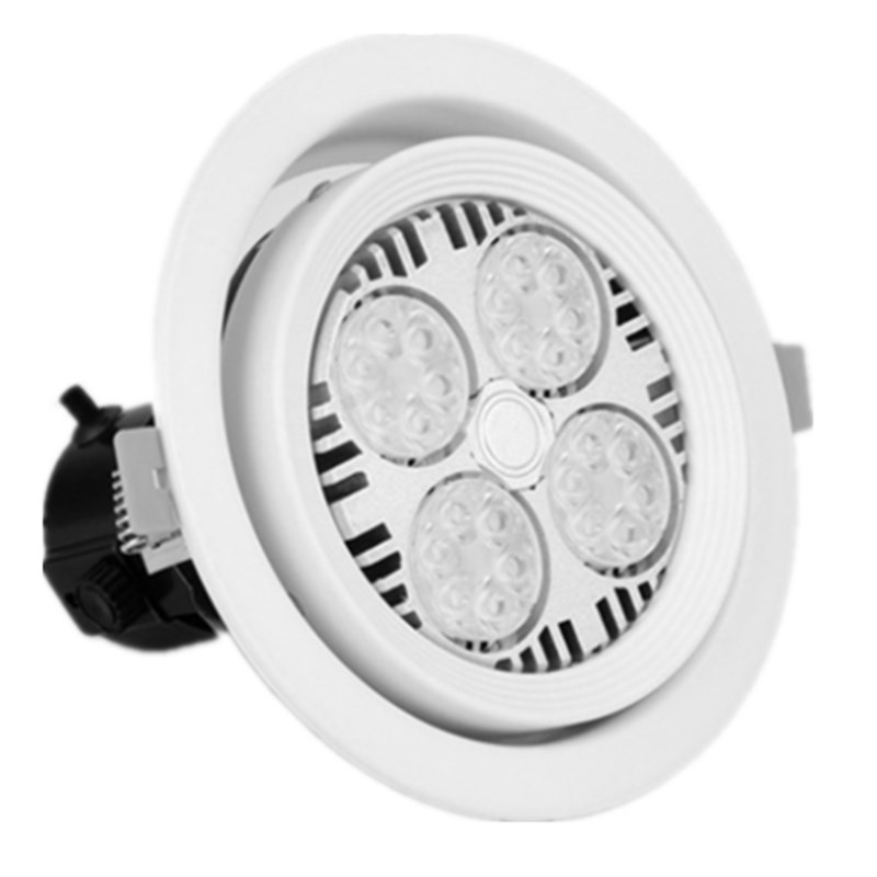 嵌入式射灯店铺商用超亮节能led天花灯家用背景墙展厅孔灯筒灯