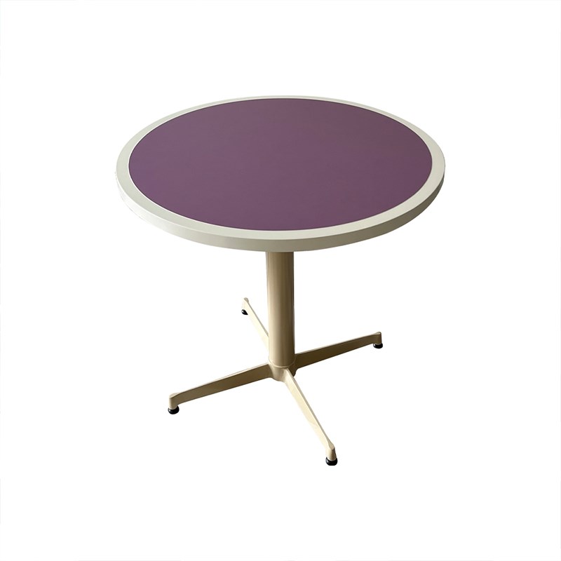 Jimin韩国in风设计师彩虹圆形餐桌家用客厅小边几咖啡奶茶店茶几