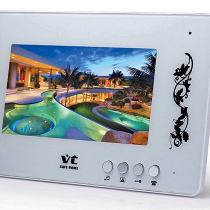 单户型7寸彩色可视门铃显示屏 室内机 数字高清屏