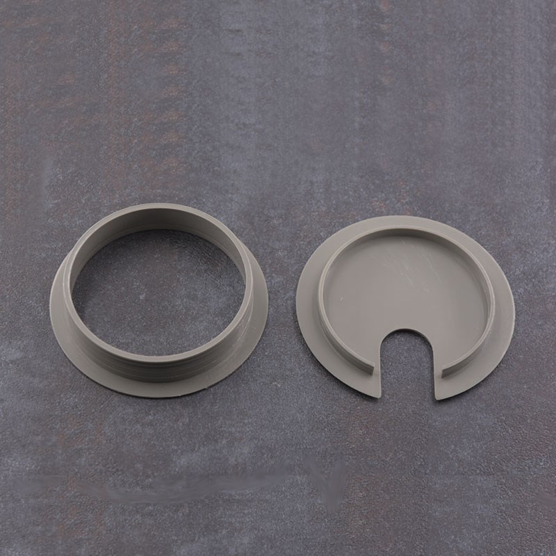 lmp蓝普穿线孔盖线盒77mm办公桌书桌电脑桌装饰盖圆形桌面线孔盖