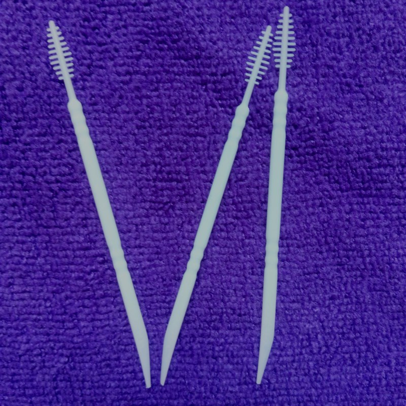 洁仕双头塑料牙签 不带牙线六盒1800支鱼骨形创意牙缝刷