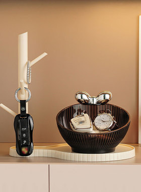 入户玄关收纳盒门口放钥匙置物架家居装饰品摆件乔迁新居礼品礼物