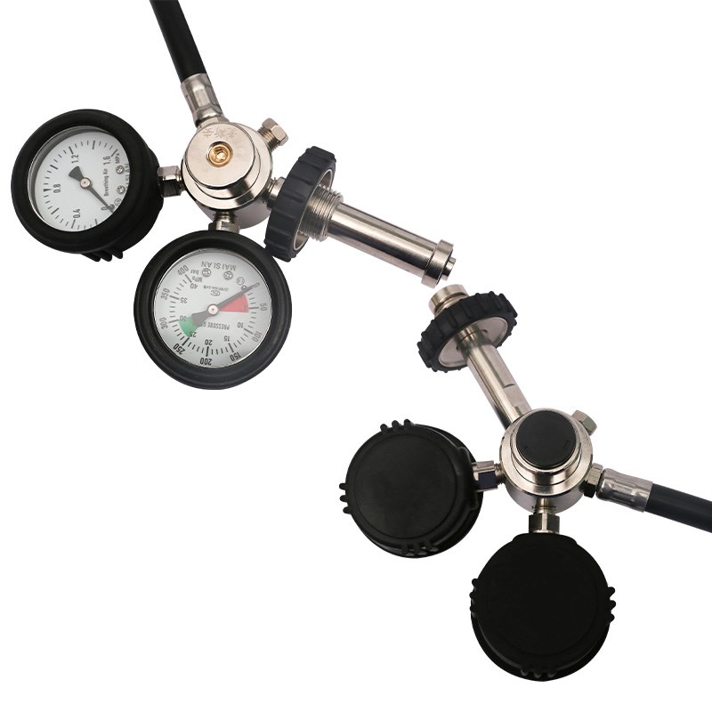 消防救援起重气垫减压供气管路充气管