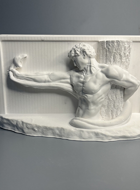 博物馆复古罗马人物雕塑艺术品石膏像扩香石家庭装饰摆件生日礼品