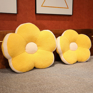 花朵办公室座椅靠枕腰靠腰垫汽车靠垫腰枕久坐椅子靠背垫护腰抱枕