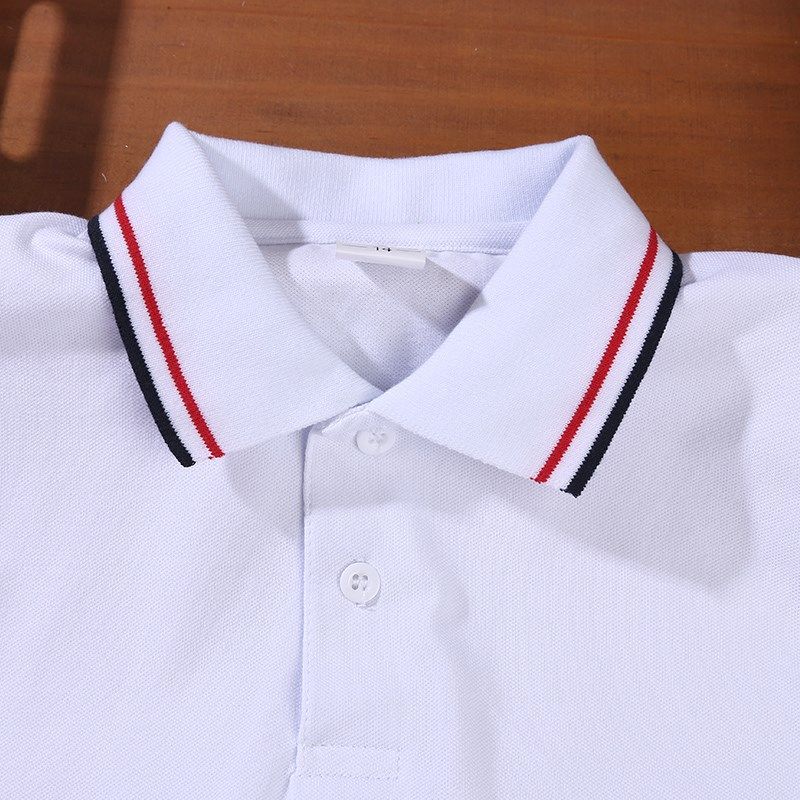 儿童校服短袖T恤男童女童POLO衫男孩高中小学生白色纯棉班服童装,童装/婴儿装/亲子装,校服/园服,淘宝优惠券,粉丝福利购,淘宝优惠卷