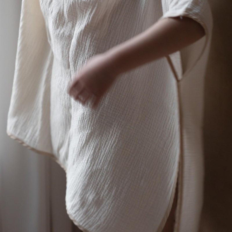 Nerit新款儿童游泳浴巾毛巾连帽浴袍 沙滩防晒披肩斗篷吸水