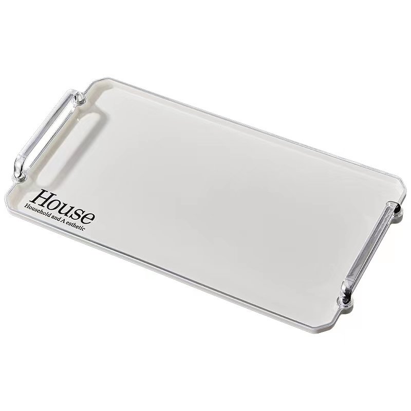 婚宴托盘美容院专用茶杯盘客厅摆件多双层零食糖果盘点心盘水杯盘