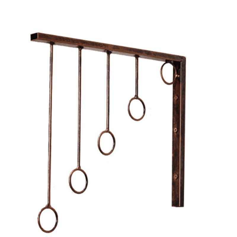 包邮服装店展示架上墙童装货架男女装铁艺壁挂式衣架陈列侧挂正挂