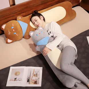 可爱抱枕长条枕女生侧睡夹腿床上睡觉专用神器男生沙发枕头可拆洗