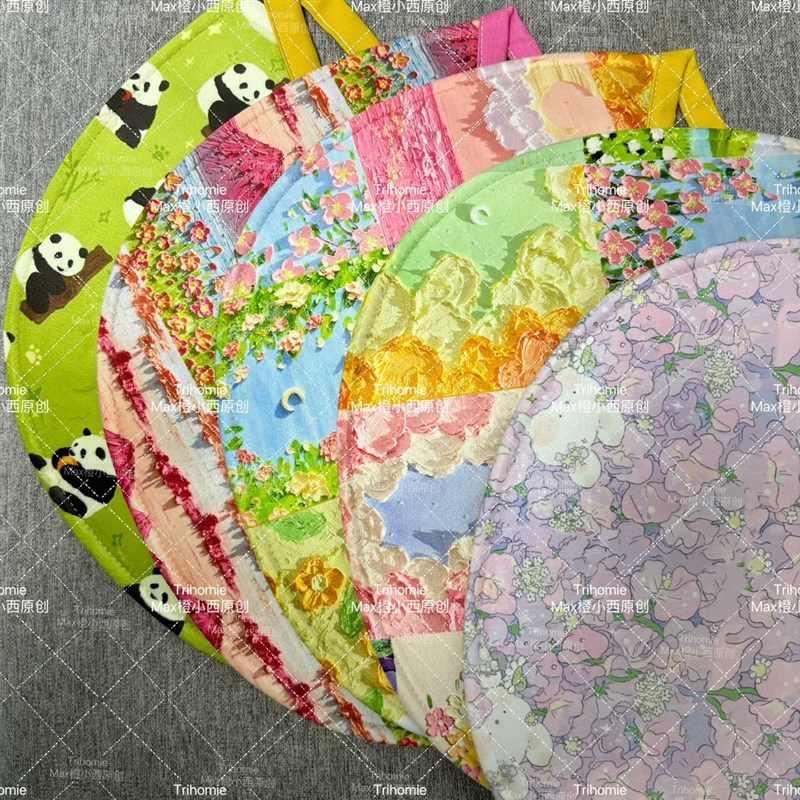 【Max橙小西】宠物厚实可立起口水兜保护胸毛防氧化萨摩耶可定制