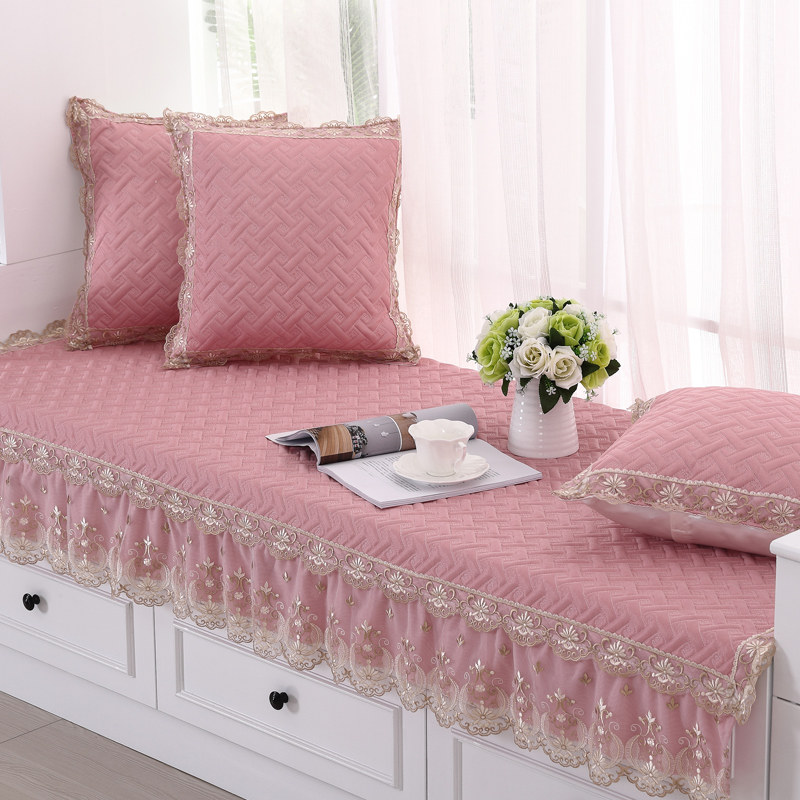 欧式飘窗垫窗台垫定做卧室阳台垫坐垫榻榻米垫子可机洗飘窗毯装饰