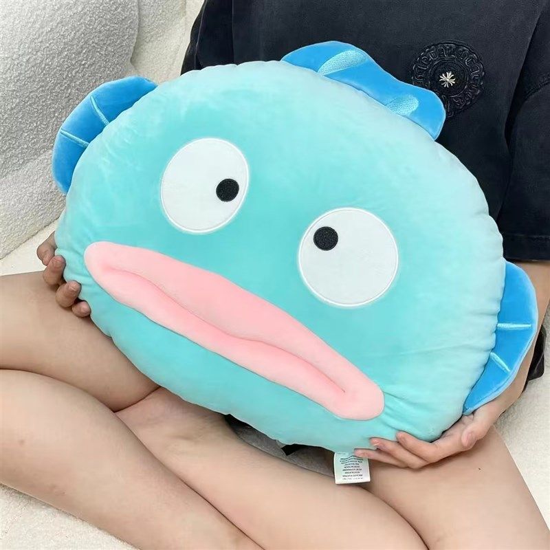 可爱卡通动漫丑鱼鱼怪毛绒抱枕午睡毯子沙发靠垫腰靠手拎毯子包,床上用品,休闲毯/毛毯/绒毯,淘宝优惠券,粉丝福利购,淘宝优惠卷